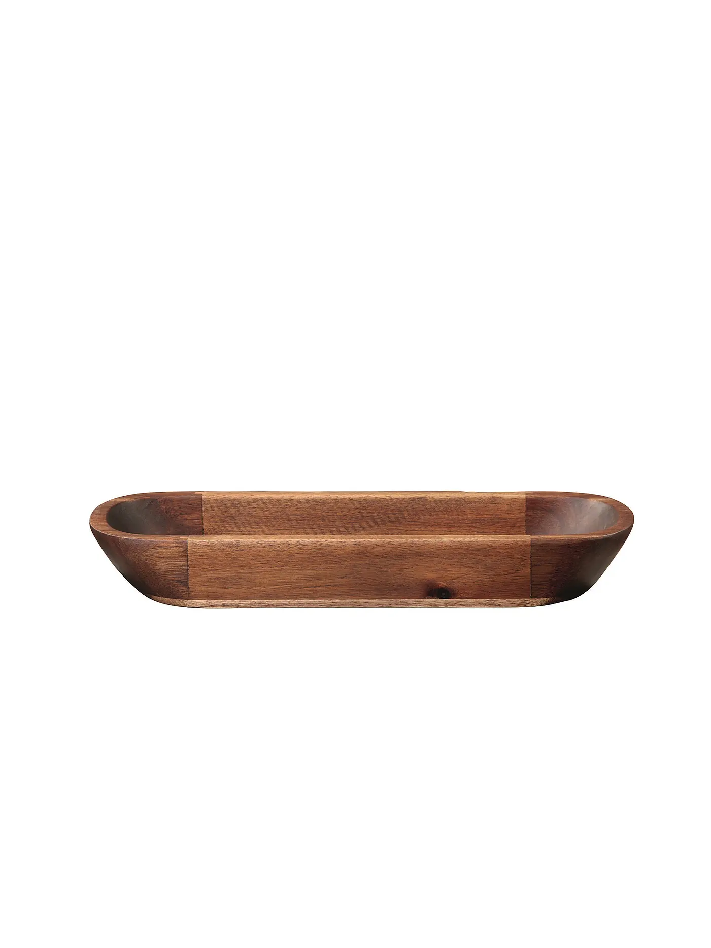 ASA SELECTION | Schale oval "Wood" 38x10,5cm (Akazie Massiv) | 
